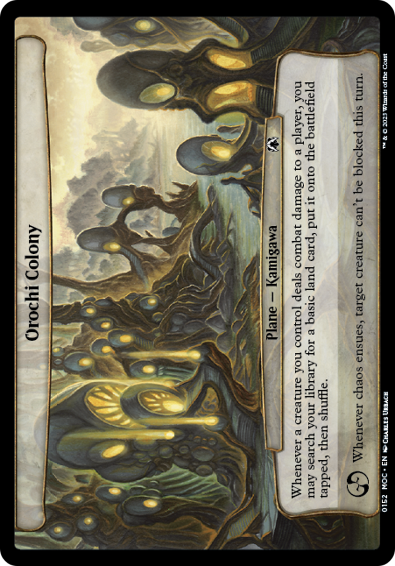(Oversized Plane) Orochi Colony [March of the Machine Commander Planes]
