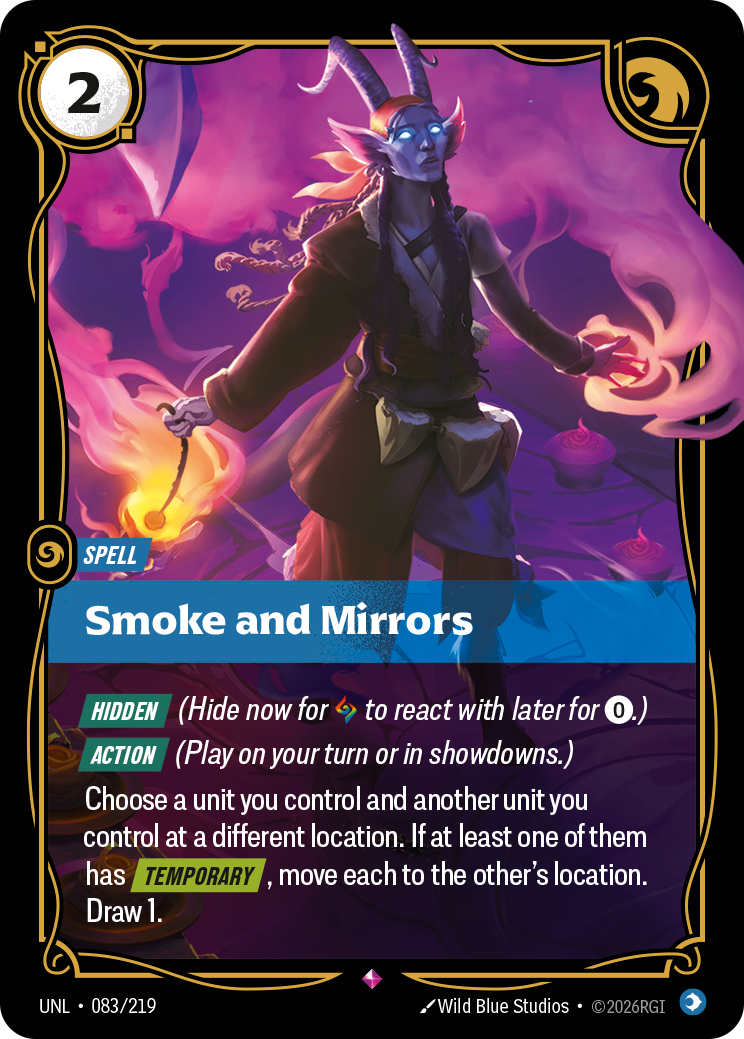 front of card Smoke and Mirrors [Unleashed] 083/219