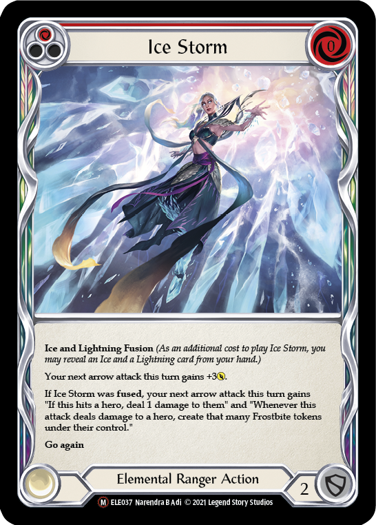 Ice Storm [U-ELE037] (Tales of Aria Unlimited) Unlimited Normal