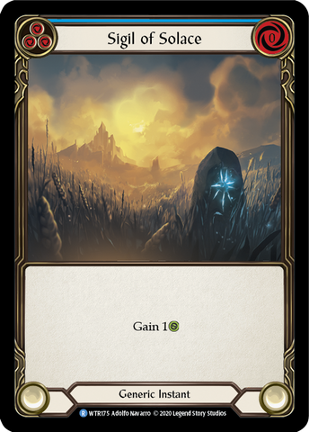 Sigil of Solace (Blue) [U-WTR175] (Welcome to Rathe Unlimited) Unlimited Normal