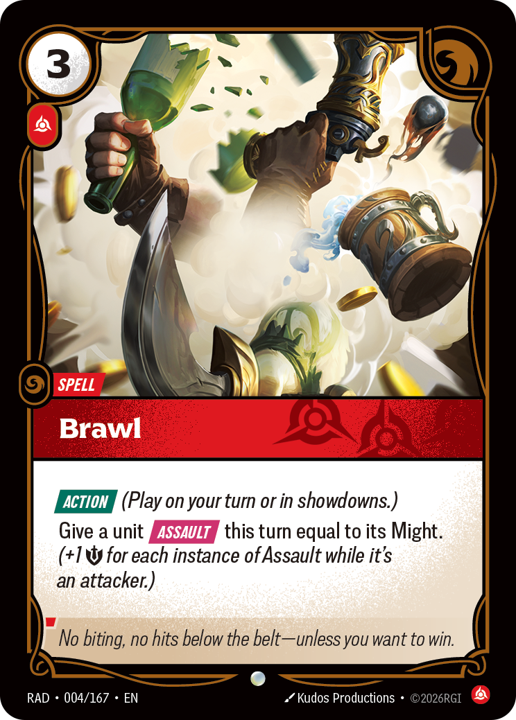 front of card Brawl [Radiance] 004/167