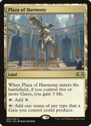 Plaza of Harmony (Promo Pack) [Ravnica Allegiance Promo Pack]