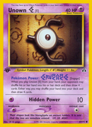 Unown (E) (67/75) [Neo Discovery 1st Edition]