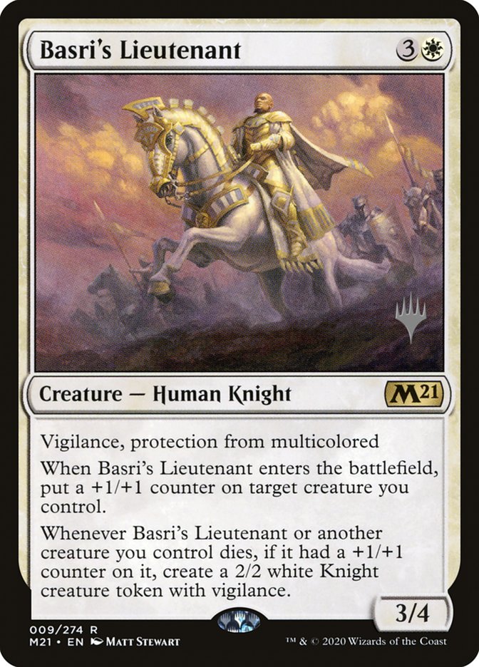 Basri's Lieutenant (Promo Pack) [Core Set 2021 Promo Pack]