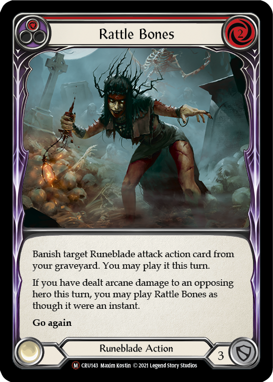 Rattle Bones [U-CRU143] (Crucible of War Unlimited) Unlimited Normal
