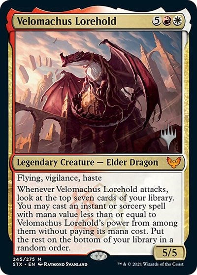 Velomachus Lorehold (Promo Pack) [Strixhaven: School of Mages Promo Pack]