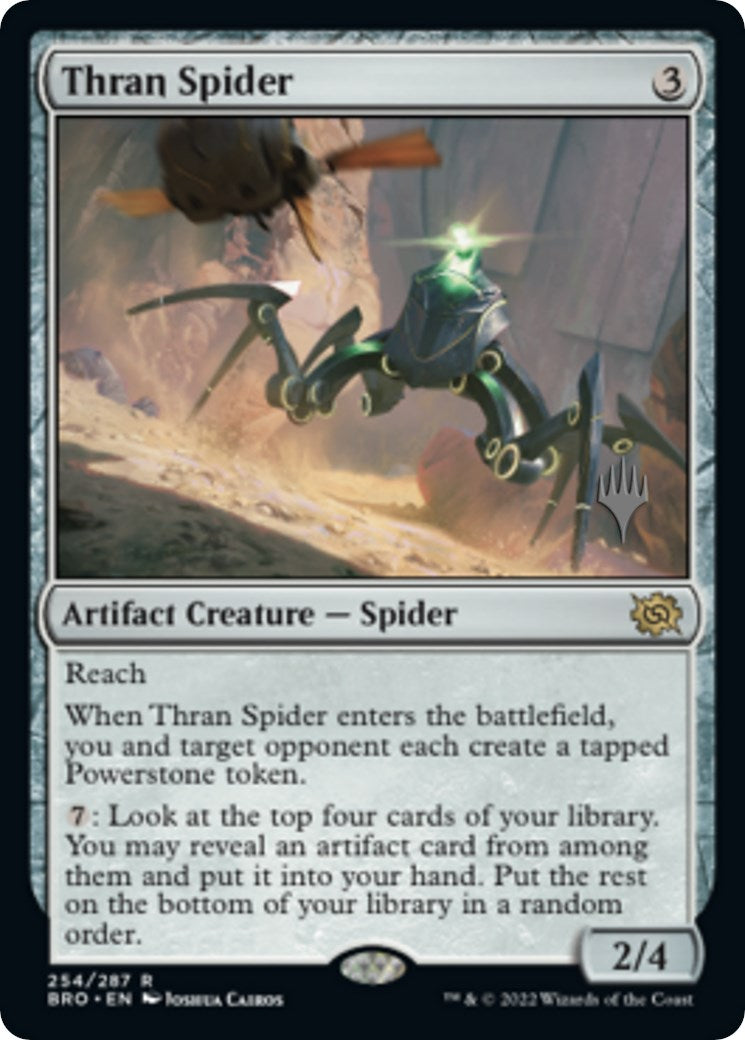 Thran Spider (Promo Pack) [The Brothers' War Promo Pack]