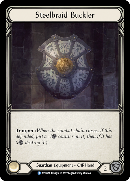 Steelbraid Buckler [DYN027] (Dynasty) Cold Foil