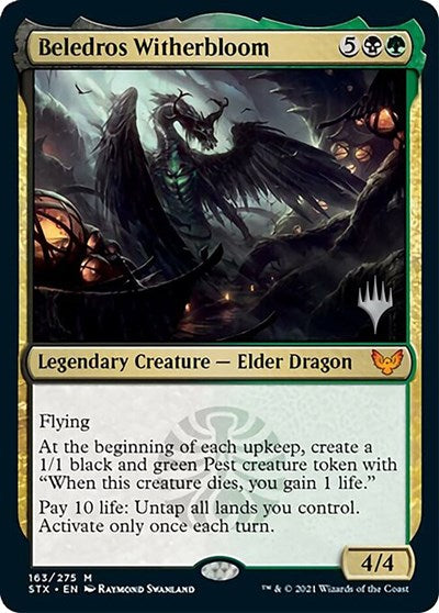 Beledros Witherbloom (Promo Pack) [Strixhaven: School of Mages Promo Pack]