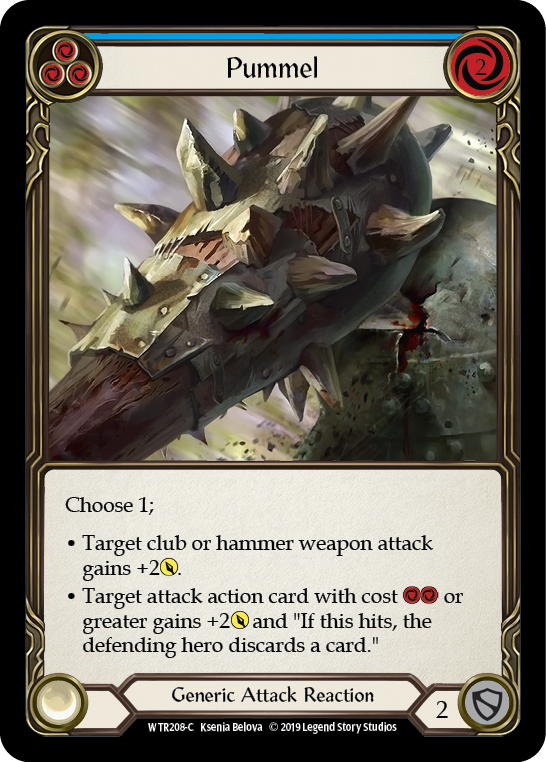 Pummel (Blue) [WTR208-C] (Welcome to Rathe) Alpha Print Normal