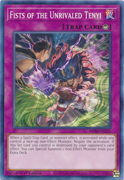 Fists of the Unrivaled Tenyi [MP20-EN135] Common – Fusion Gaming