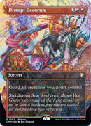 Disrupt Decorum (Release) [Commander Masters]