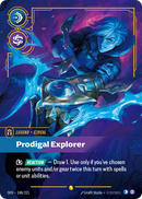 front of card Ezreal, Prodigal Explorer (Overnumbered) [Spiritforged] 248/221