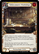 Teklovossen's Workshop (Yellow) [CRU116] (Crucible of War) 1st Edition Normal