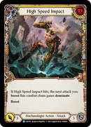 High Speed Impact (Yellow) [CRU107] (Crucible of War) 1st Edition Rainbow Foil