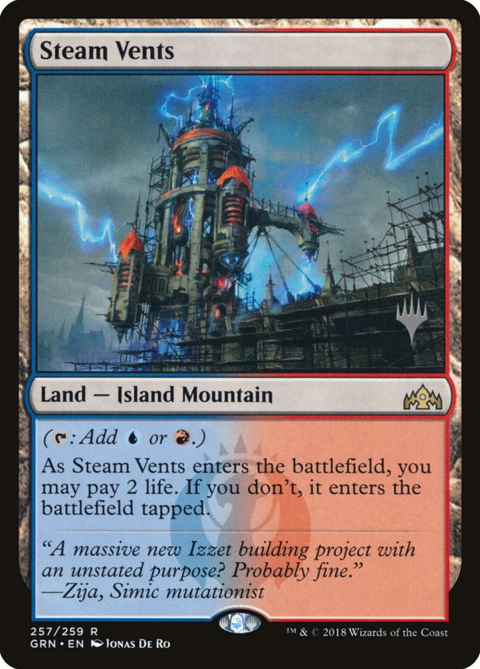 Steam Vents (Promo Pack) [Guilds of Ravnica Promo Pack]
