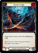 Razor's Edge (Yellow) [OUT043] (Outsiders) Rainbow Foil