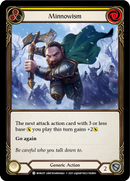 Minnowism (Yellow) [MON297-RF] (Monarch) 1st Edition Rainbow Foil