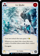Ice Quake (Red) [ELE151] (Tales of Aria) 1st Edition Rainbow Foil