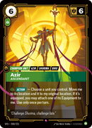 front of card Azir, Ascendant [Spiritforged] 050/221