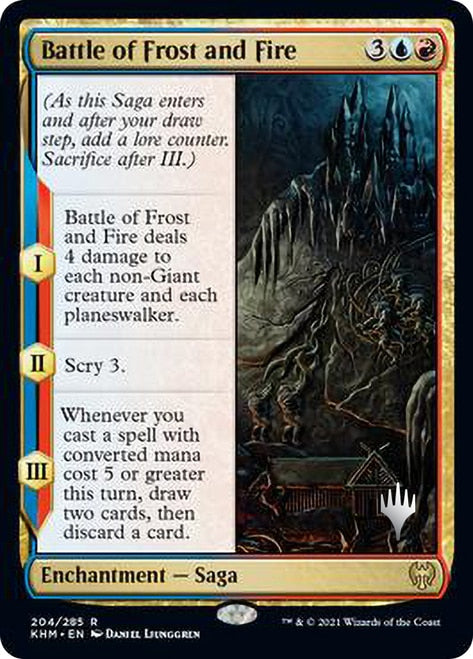 Battle of Frost and Fire (Promo Pack) [Kaldheim Promo Pack]