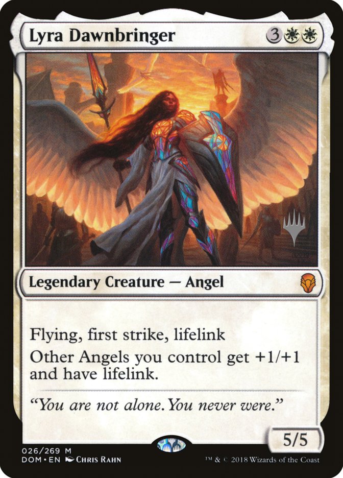 Lyra Dawnbringer (Promo Pack) [Dominaria Promo Pack]
