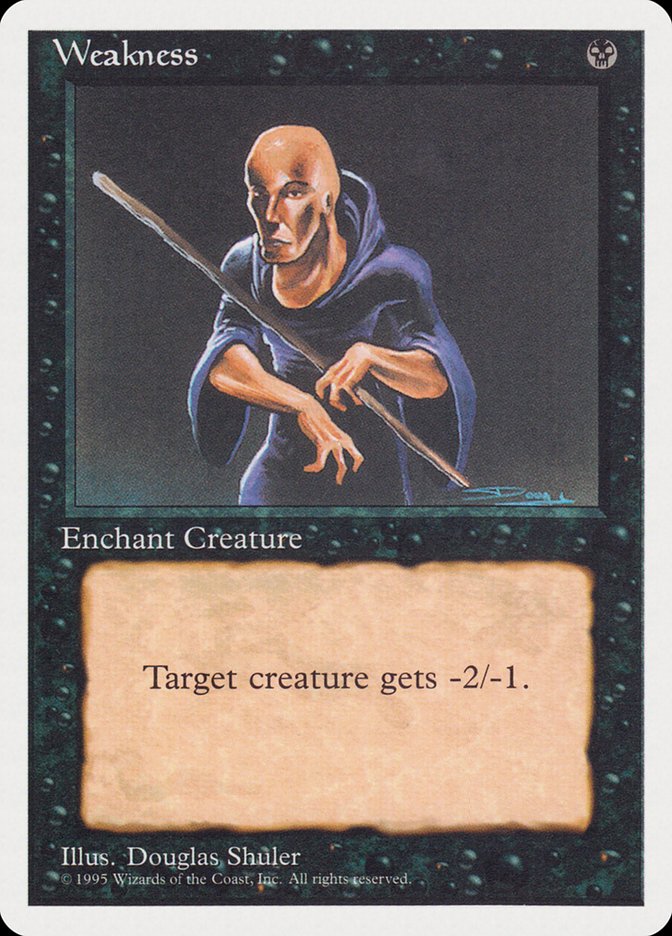 Weakness (1995 Reprint) [Rivals Quick Start Set]