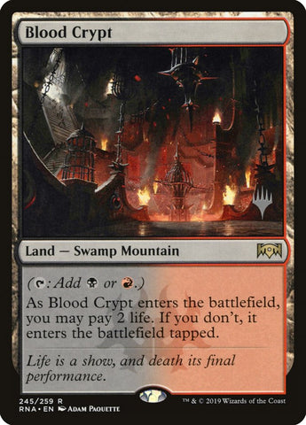 Blood Crypt (Promo Pack) [Ravnica Allegiance Promo Pack]