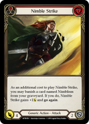 Nimble Strike (Red) [WTR185-C] (Welcome to Rathe) Alpha Print Rainbow Foil