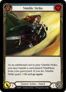 Nimble Strike (Blue) [WTR187-C] (Welcome to Rathe) Alpha Print Rainbow Foil
