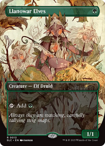 Llanowar Elves (0012) [Secret Lair Countdown Kit]