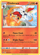 Cinderace (036/202) (Cracked Ice Holo) (Theme Deck Exclusives) (Sword & Shield: Base Set) [Theme Deck Exclusive]