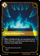 front of card Altar of Memories [Spiritforged] 169/221