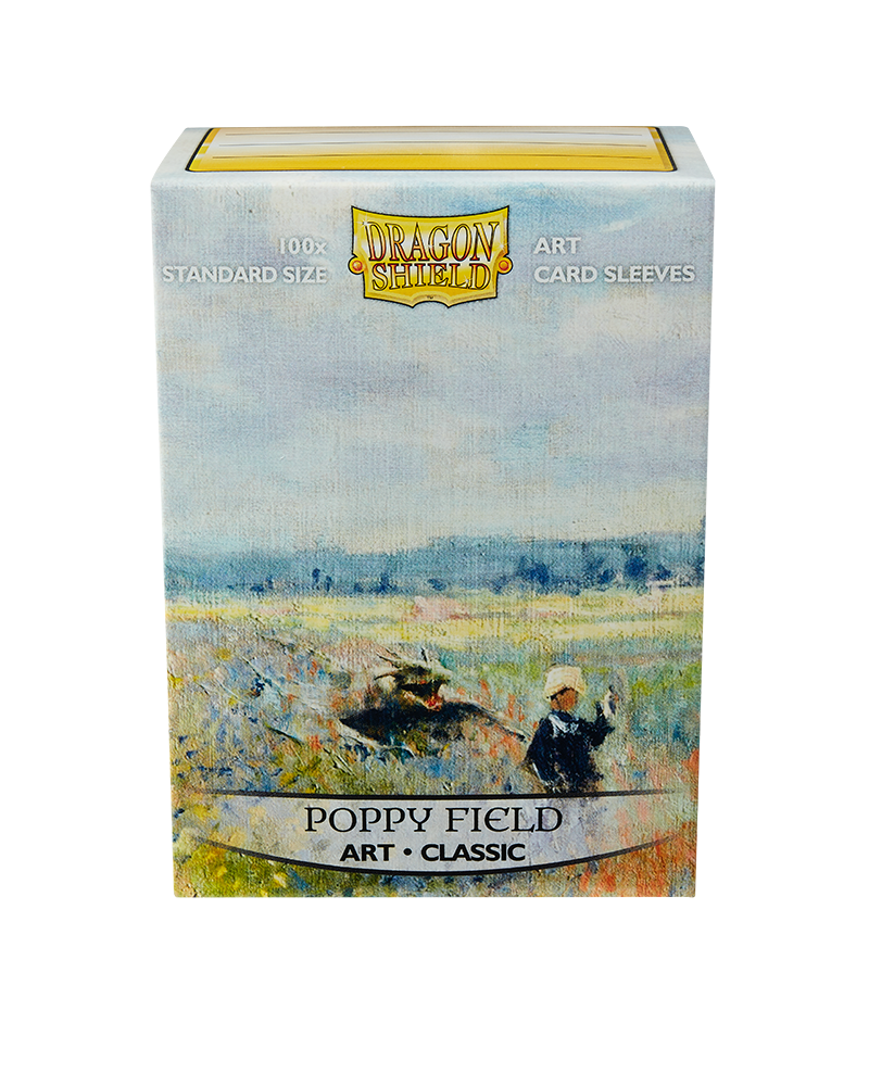 Dragon Shield: Standard 100ct Art Sleeves - Poppy Field (Classic)