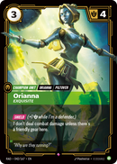 front of card Orianna, Exquisite [Radiance] 042/167