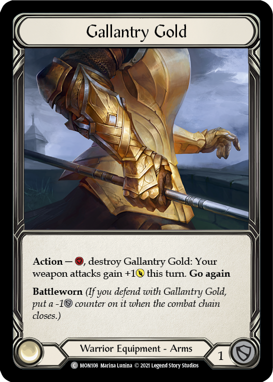 Gallantry Gold [MON108] (Monarch) 1st Edition Normal