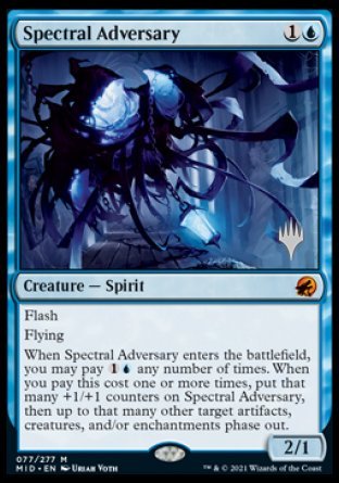 Spectral Adversary (Promo Pack) [Innistrad: Midnight Hunt Promo Pack]