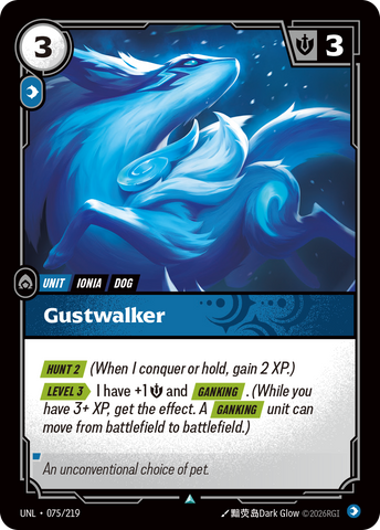front of card Gustwalker [Unleashed] 075/219