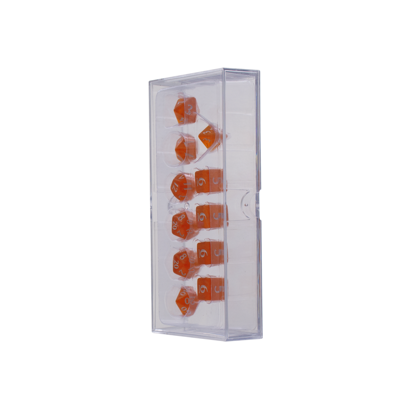 Ultra PRO: 11-Dice Set - Eclipse (Pumpkin Orange)