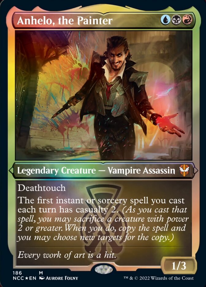 (Thick Stock Display Commander) Anhelo, the Painter [Streets of New Capenna Commander]