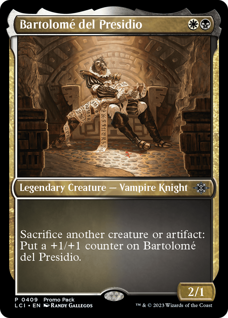 Bartolome del Presidio (Promo Pack) [The Lost Caverns of Ixalan Promo Pack]