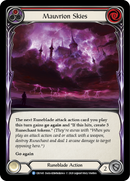 Mauvrion Skies (Red) [CRU145] (Crucible of War) 1st Edition Normal