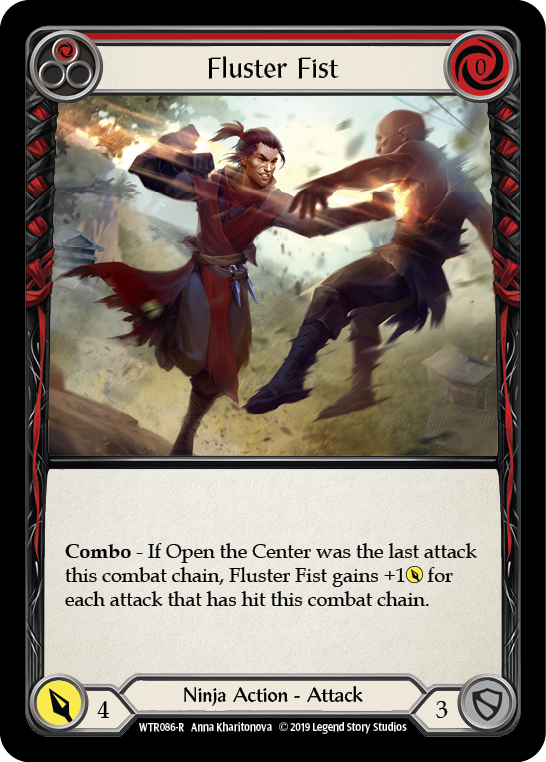 Fluster Fist (Red) [WTR086-R] (Welcome to Rathe) Alpha Print Normal