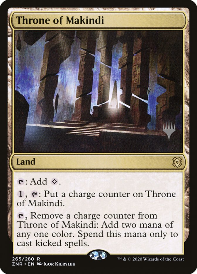 Throne of Makindi (Promo Pack) [Zendikar Rising Promo Pack]