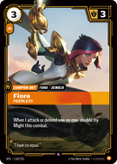 front of card Fiora, Peerless [Spiritforged] 110/221