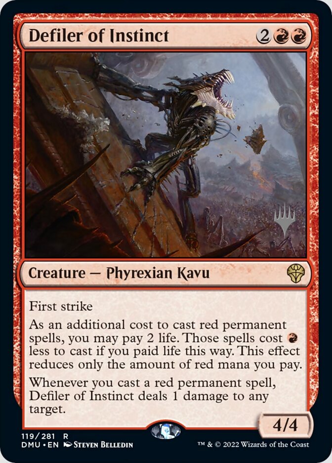 Defiler of Instinct (Promo Pack) [Dominaria United Promo Pack]