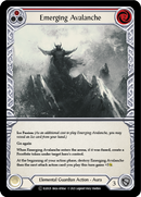 Emerging Avalanche (Red) [U-ELE025] (Tales of Aria Unlimited) Unlimited Rainbow Foil