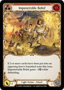 Impenetrable Belief (Red) [U-MON075-RF] (Monarch Unlimited) Unlimited Rainbow Foil