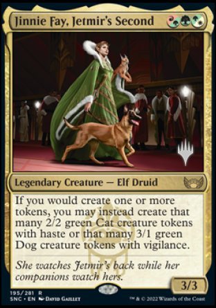 Jinnie Fay, Jetmir's Second (Promo Pack) [Streets of New Capenna Promo Pack]