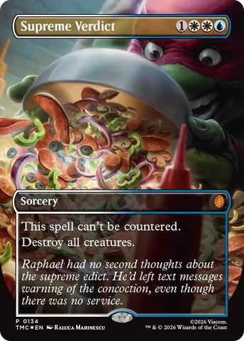 Supreme Verdict (Borderless) [Teenage Mutant Ninja Turtles Commander]